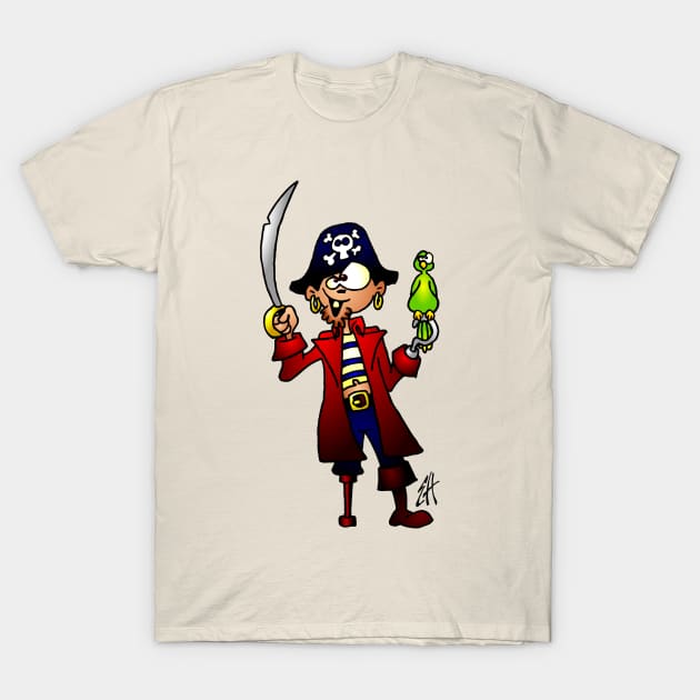 Pirate T-Shirt by Cardvibes